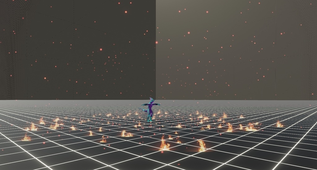 Skaley Fire Slam/Explosion