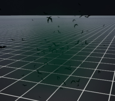 Skaley Bats Spawn/Vanish