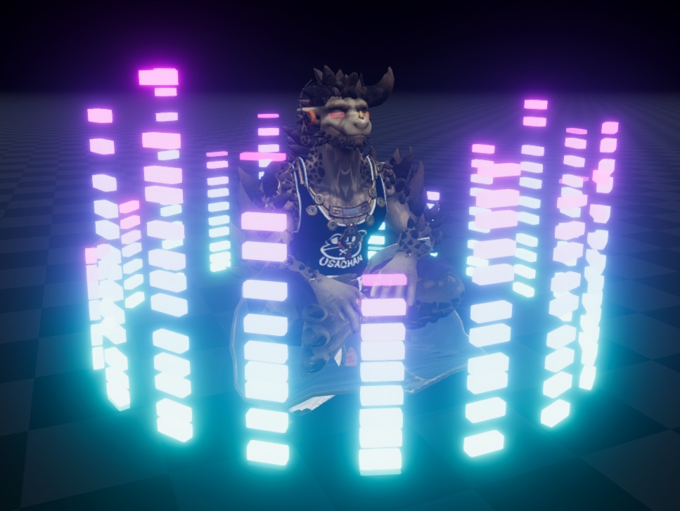 Skaley's Synth-Wave EQ Halos (With Audio Link)