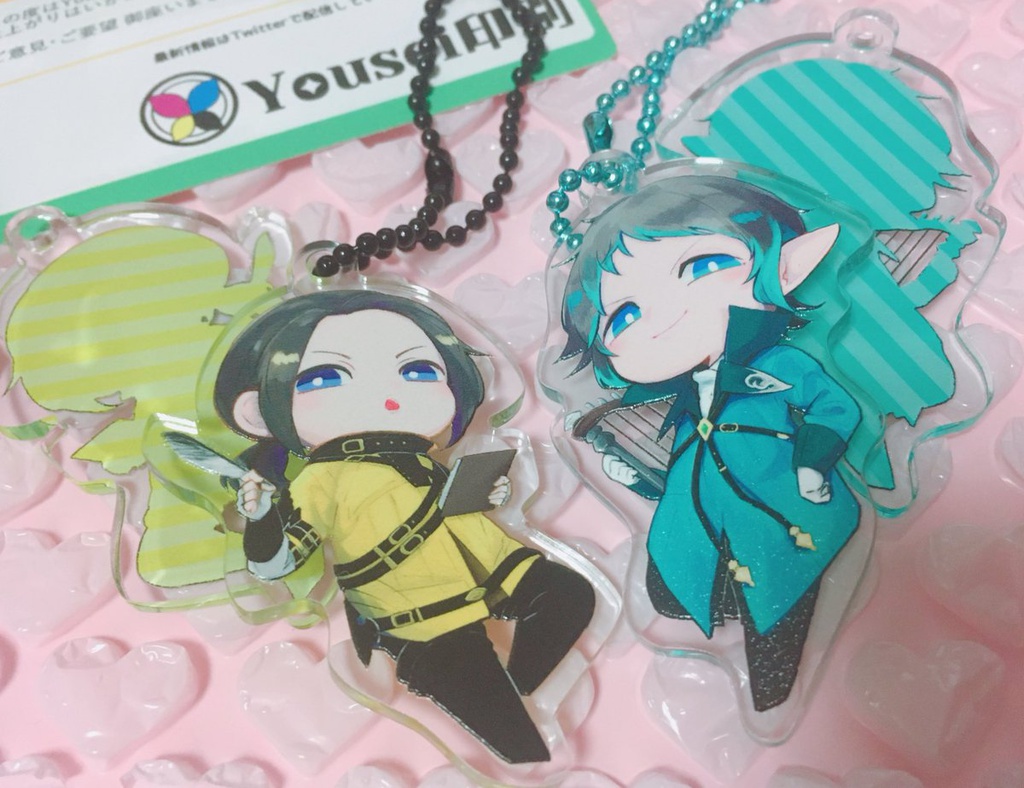 吟遊詩人 戦歌組アクリルキーホルダー 雑魚崎 Booth