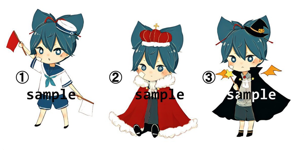 小夜ちゃんアクキー　３種類