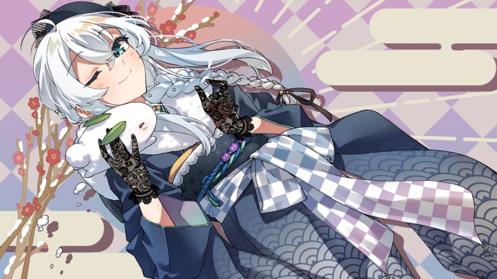 【お正月】ポストカード