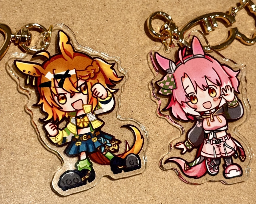 ポッケとダンツ　アクリルキーホルダー