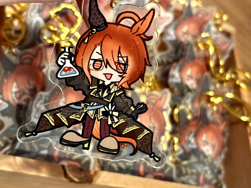 Σ衣装タキオン　アクリルキーホルダー