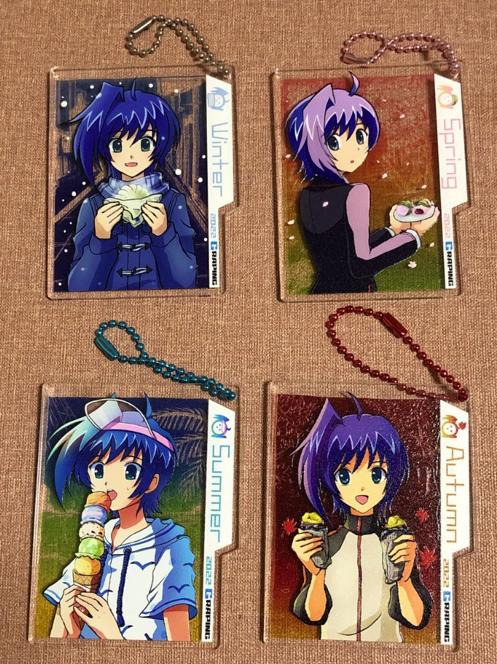 四季のアイチくんアクリルキーホルダー