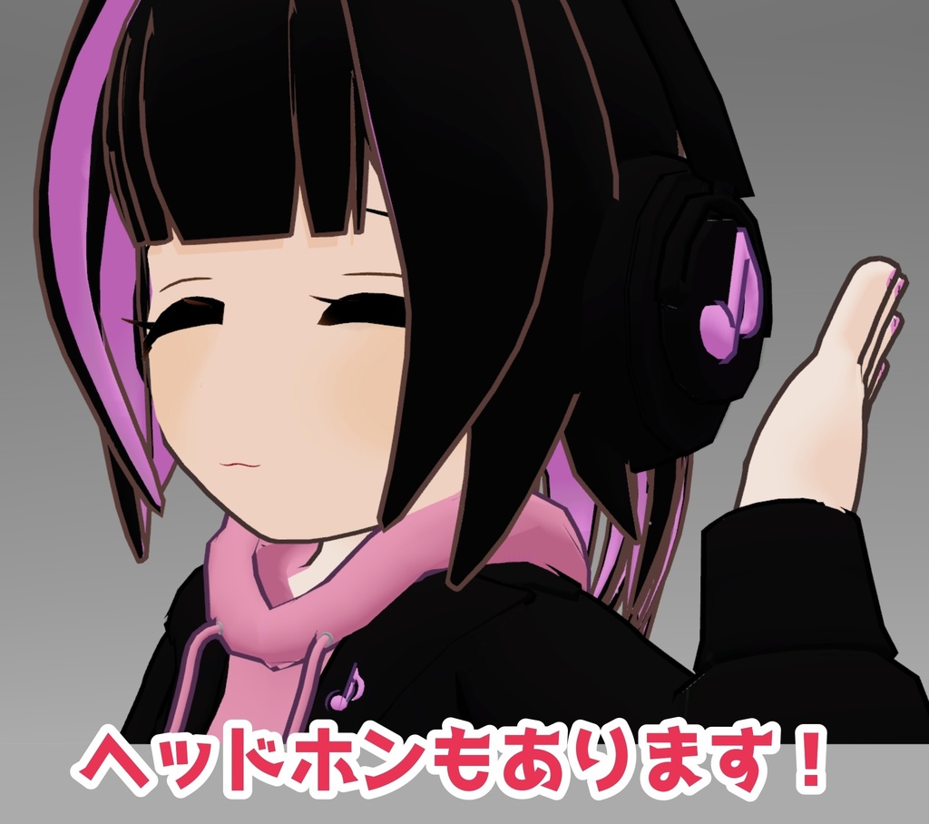 【オリジナル3Dモデル】りずねちゃん【もちどーる共通素体】