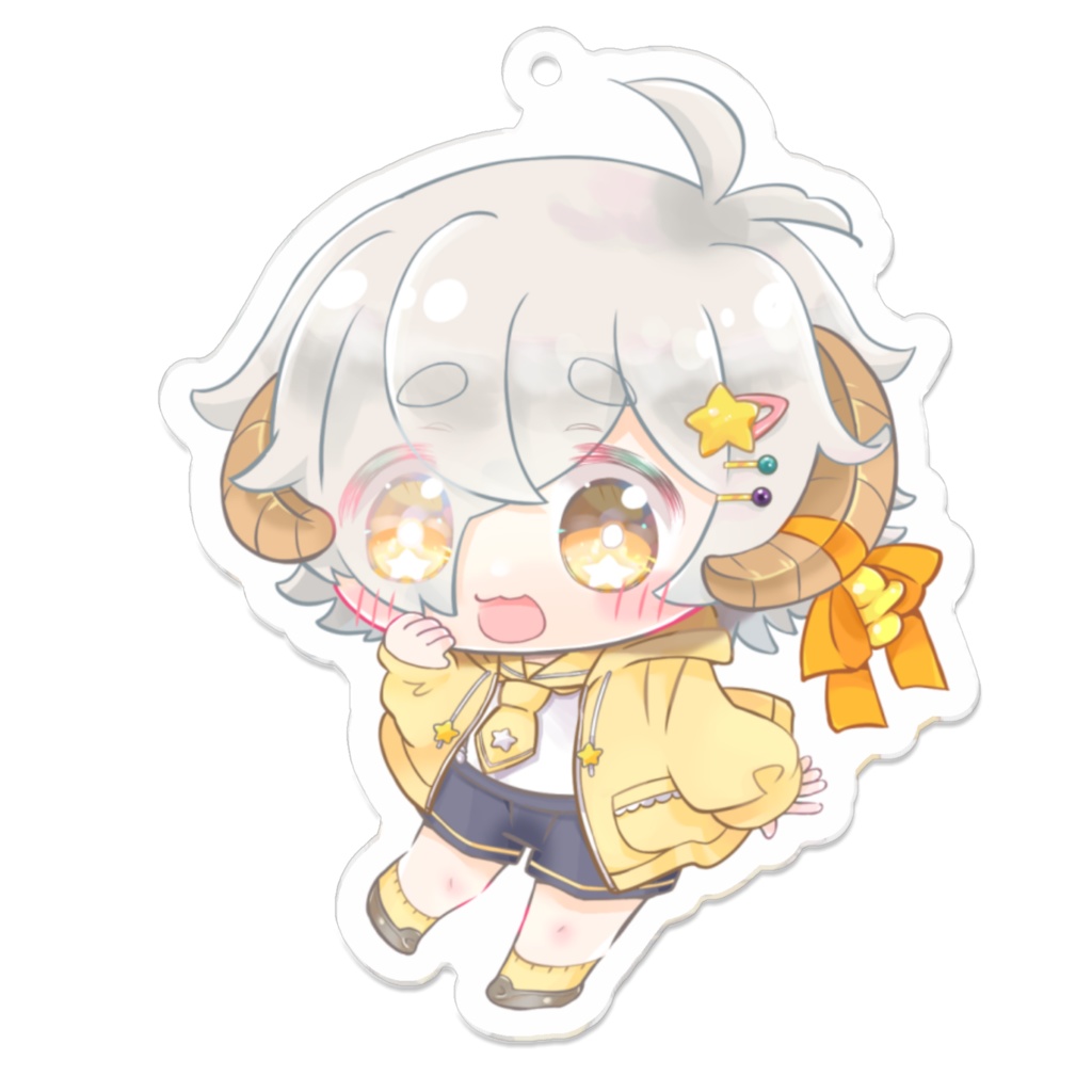 星羊おメガ アクリルキーホルダー