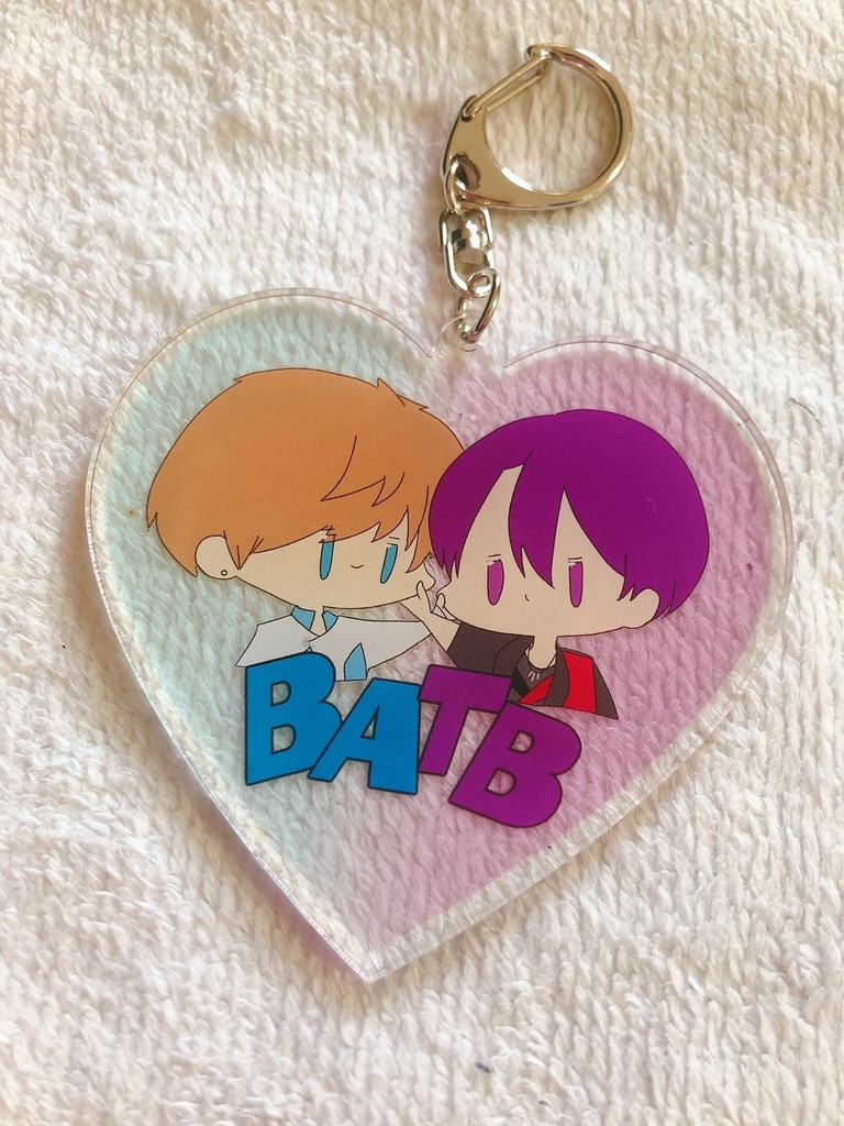 柊志季アンソロ記念品 「柊志季ハートアクキー」