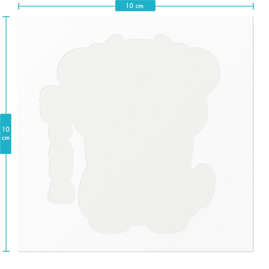 ステッカーNo.2 猿BANA