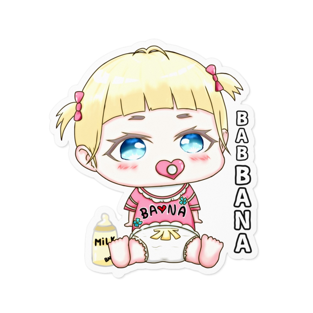 ステッカーＮｏ．13 BAB BANA
