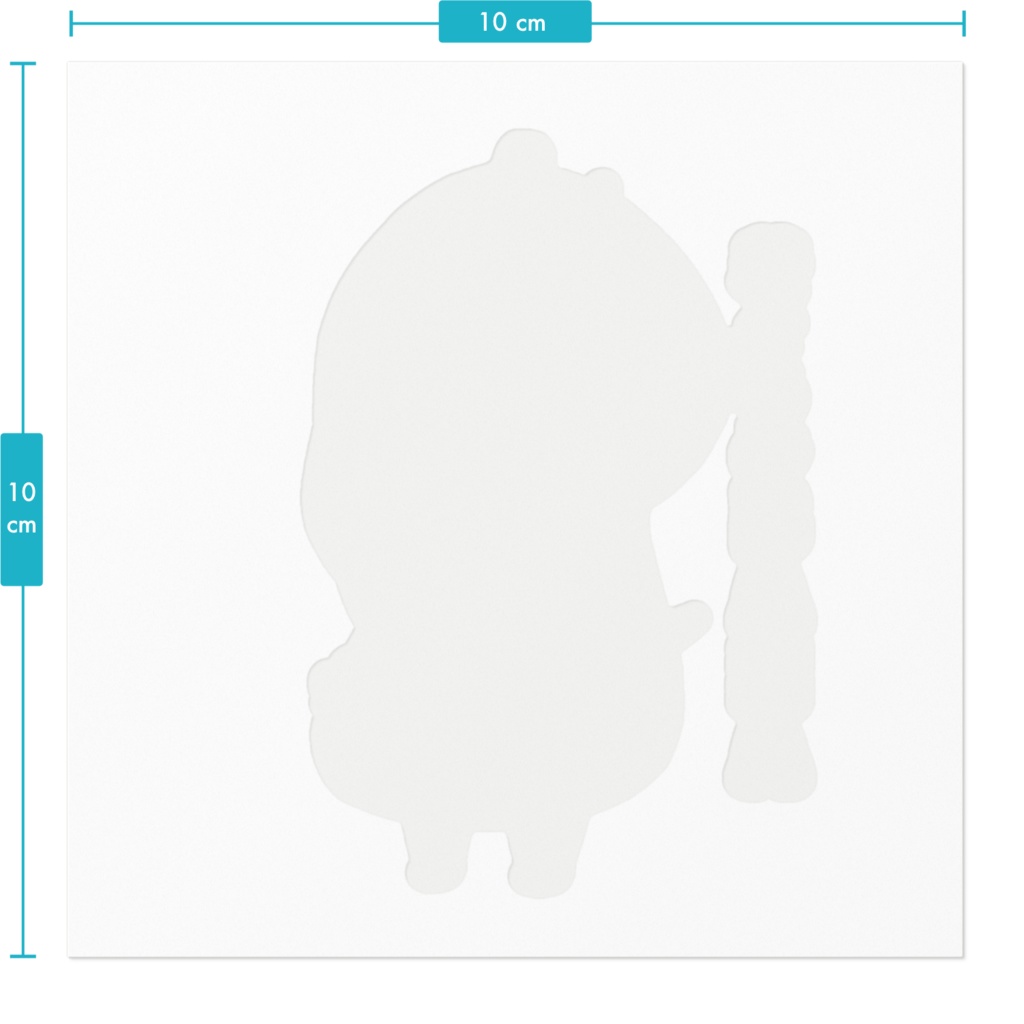 ステッカーNo.16 着ぐるみBANA