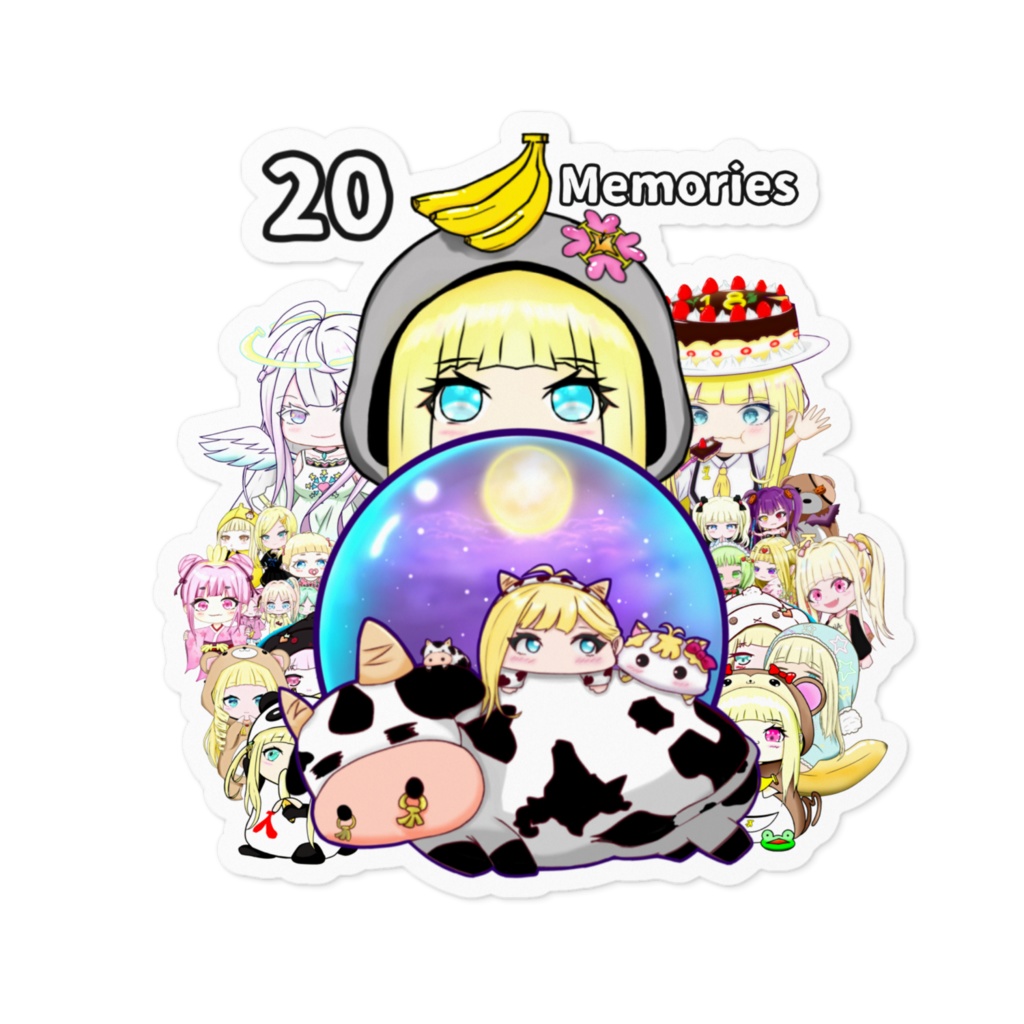 ステッカーＮｏ．20記念 Memories