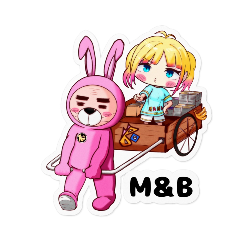 ステッカーNo.21 M&B