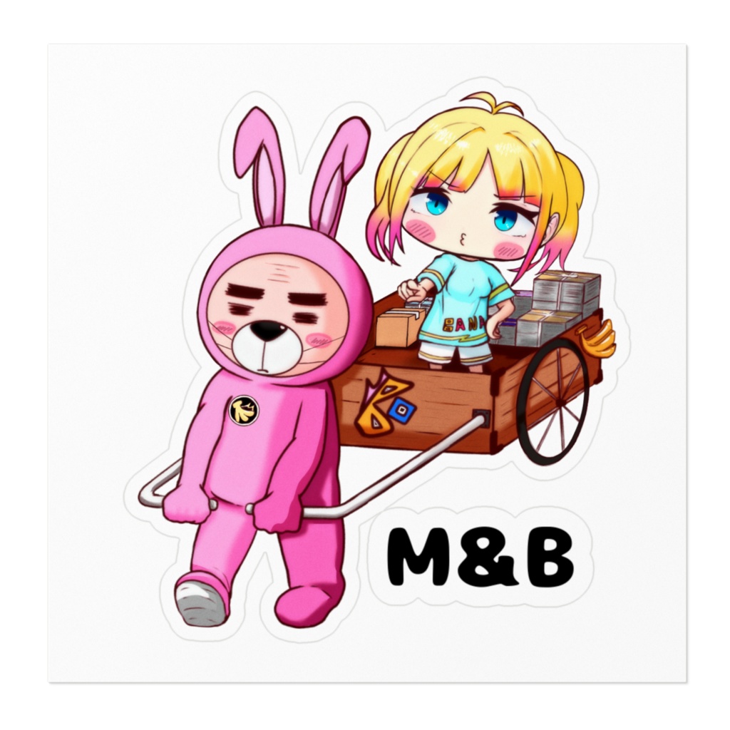 ステッカーNo.21 M&B