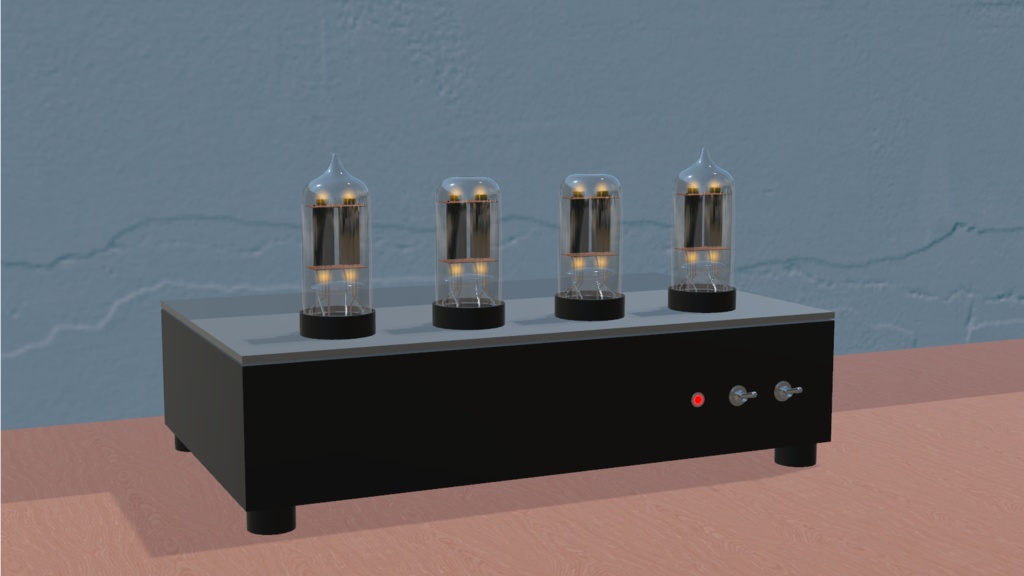 【VRChat】真空管 FBX付属