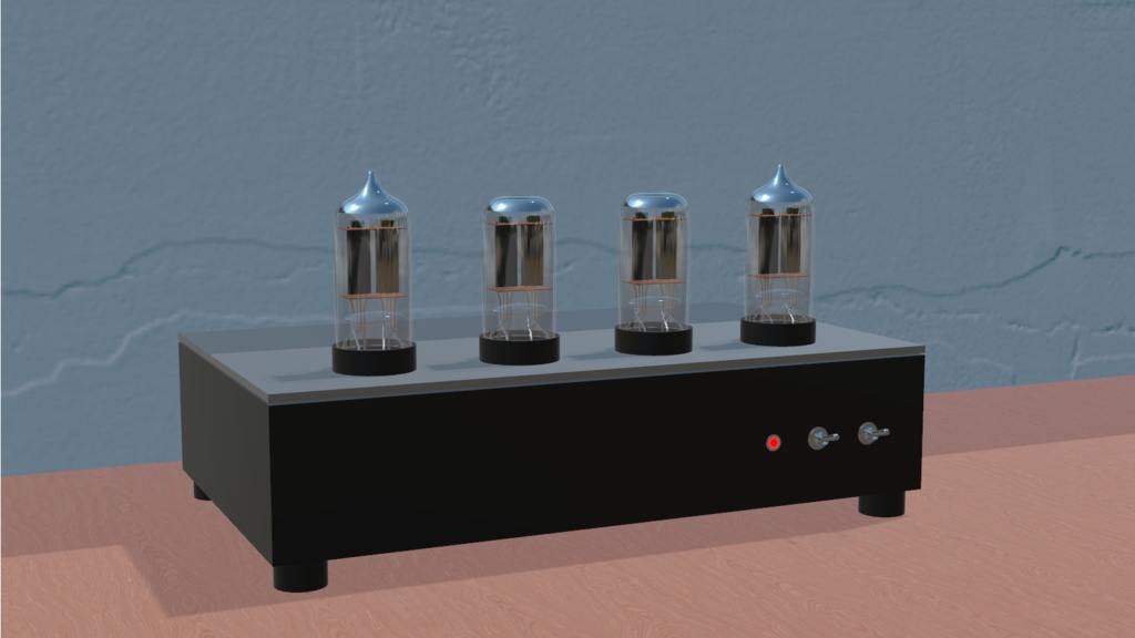 【VRChat】真空管 FBX付属