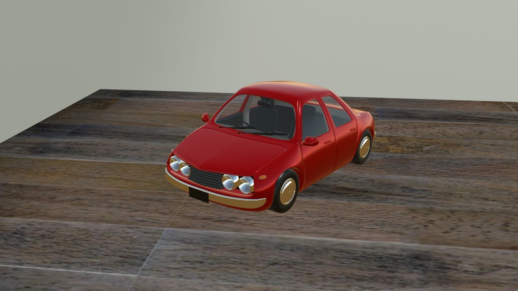 [3Dモデル]  Toy Car