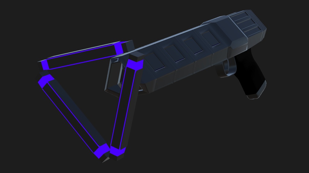 【VRChat想定・発砲アニメ等構築済み】変貌する銃