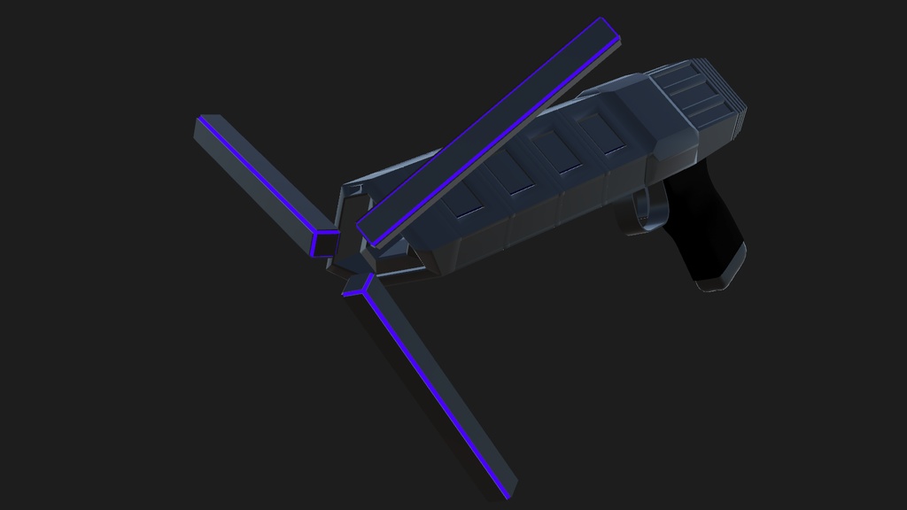 【VRChat想定・発砲アニメ等構築済み】変貌する銃