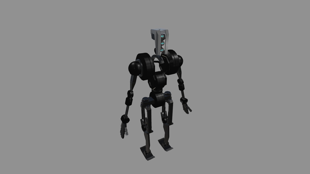 オリジナル3Dモデル 「BaseFrame Type01」+「外装01番」セット【VRC想定アバター】