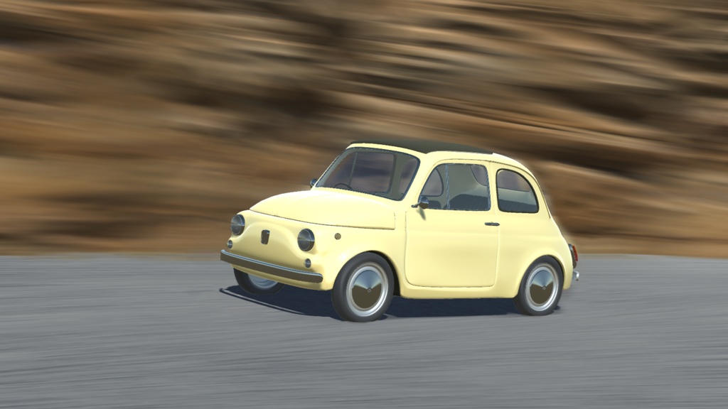 3Dモデル] Fiat500 - owleye - BOOTH