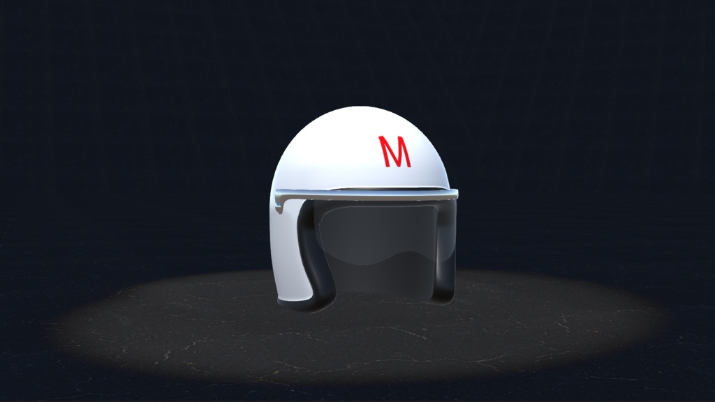 【VRChat】アクセサリ ヘルメット