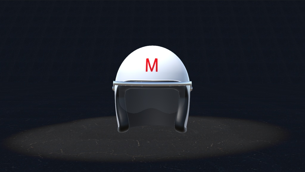 【VRChat】アクセサリ ヘルメット