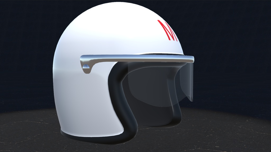 【VRChat】アクセサリ ヘルメット