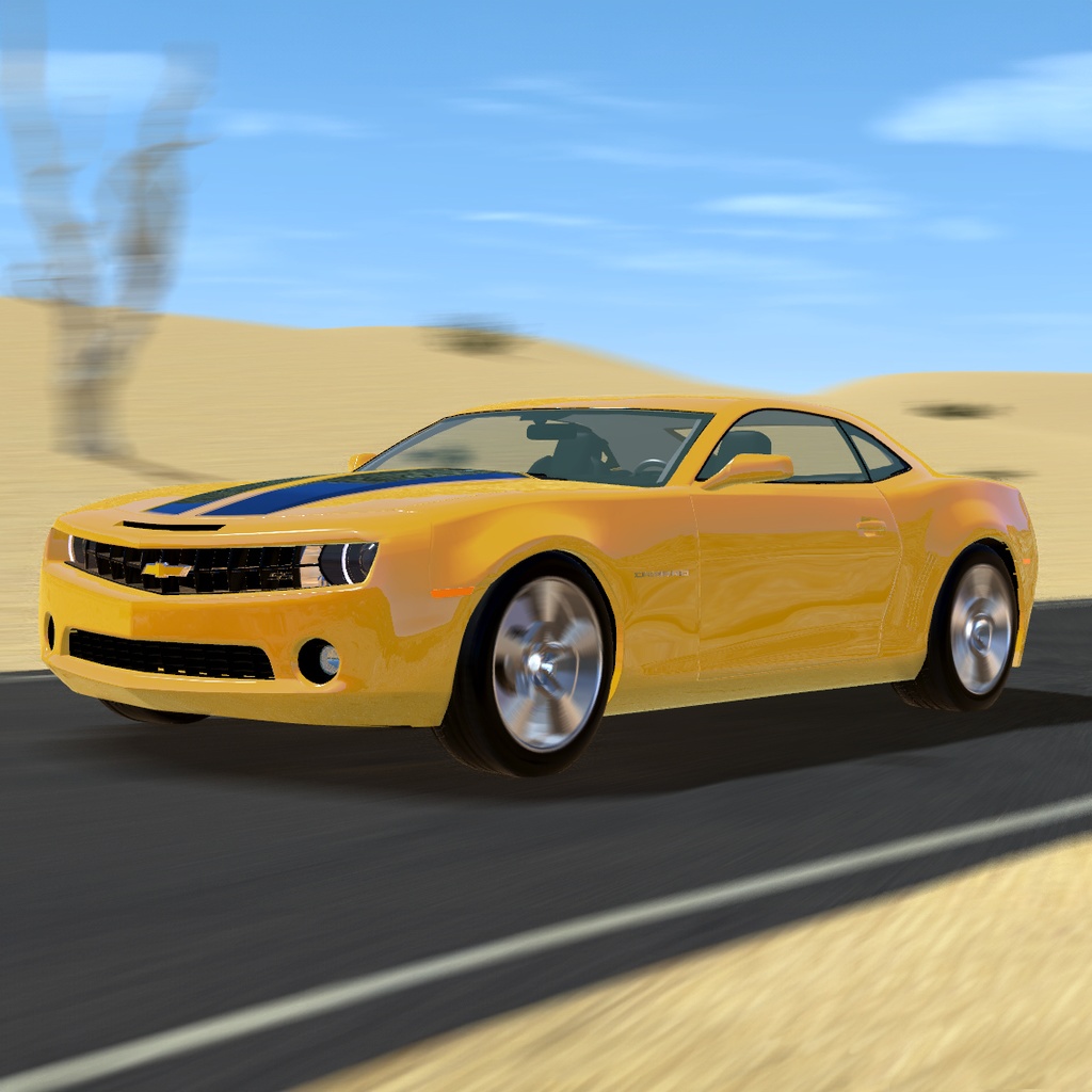 [3Dモデル] Camaro 2006