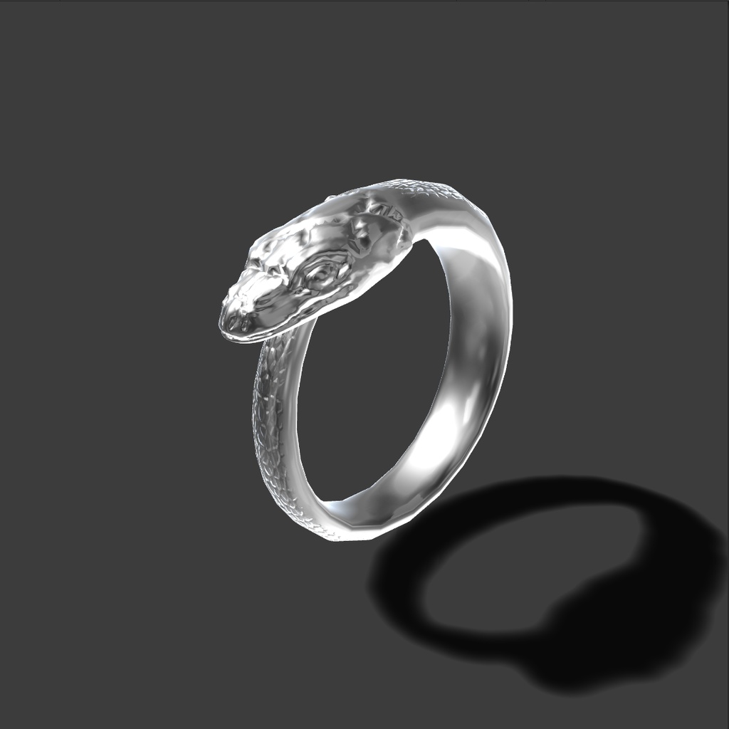 銀蛇の指輪 Snake_Ring