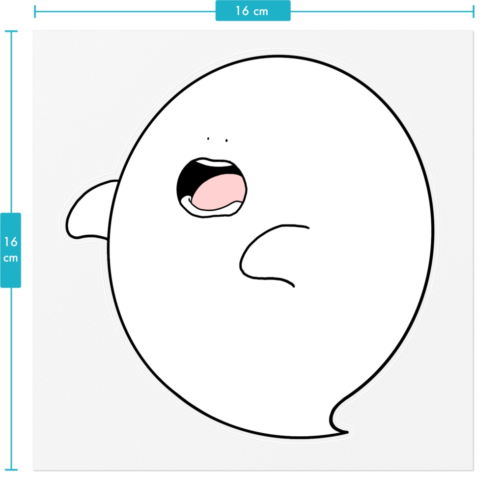 空腹くんステッカー