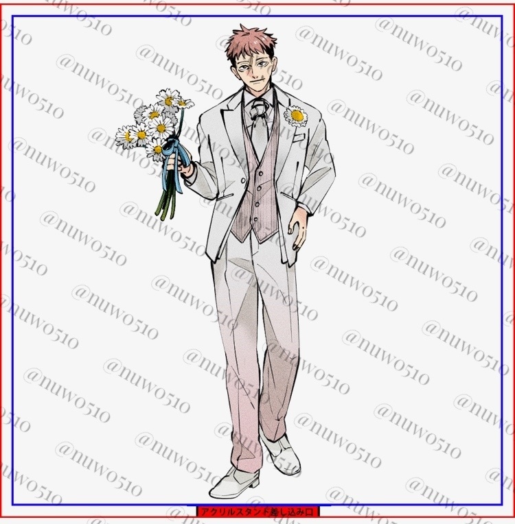 虎杖悠仁@白タキシードアクリルスタンド