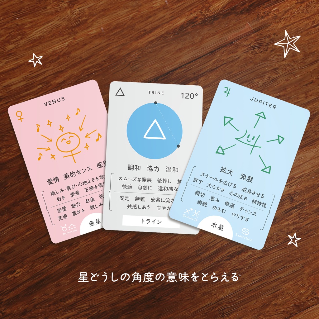 星占いカード