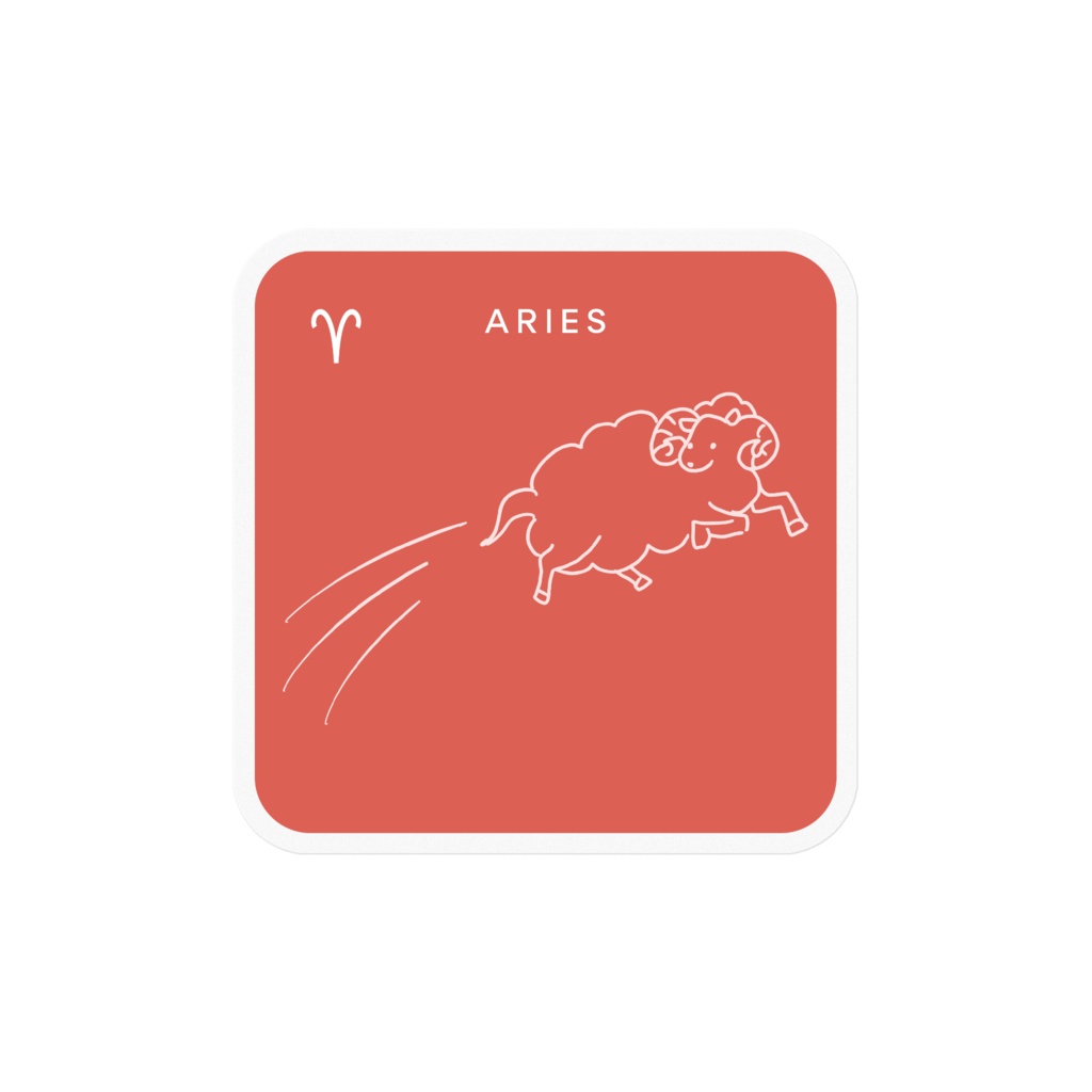星占い 星座ステッカー(12signs)