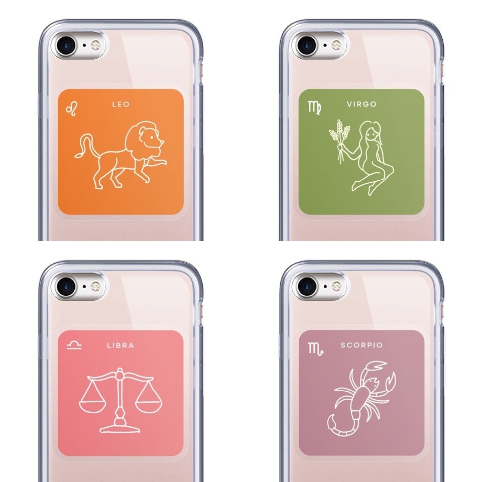 星占い 星座ステッカー(12signs)