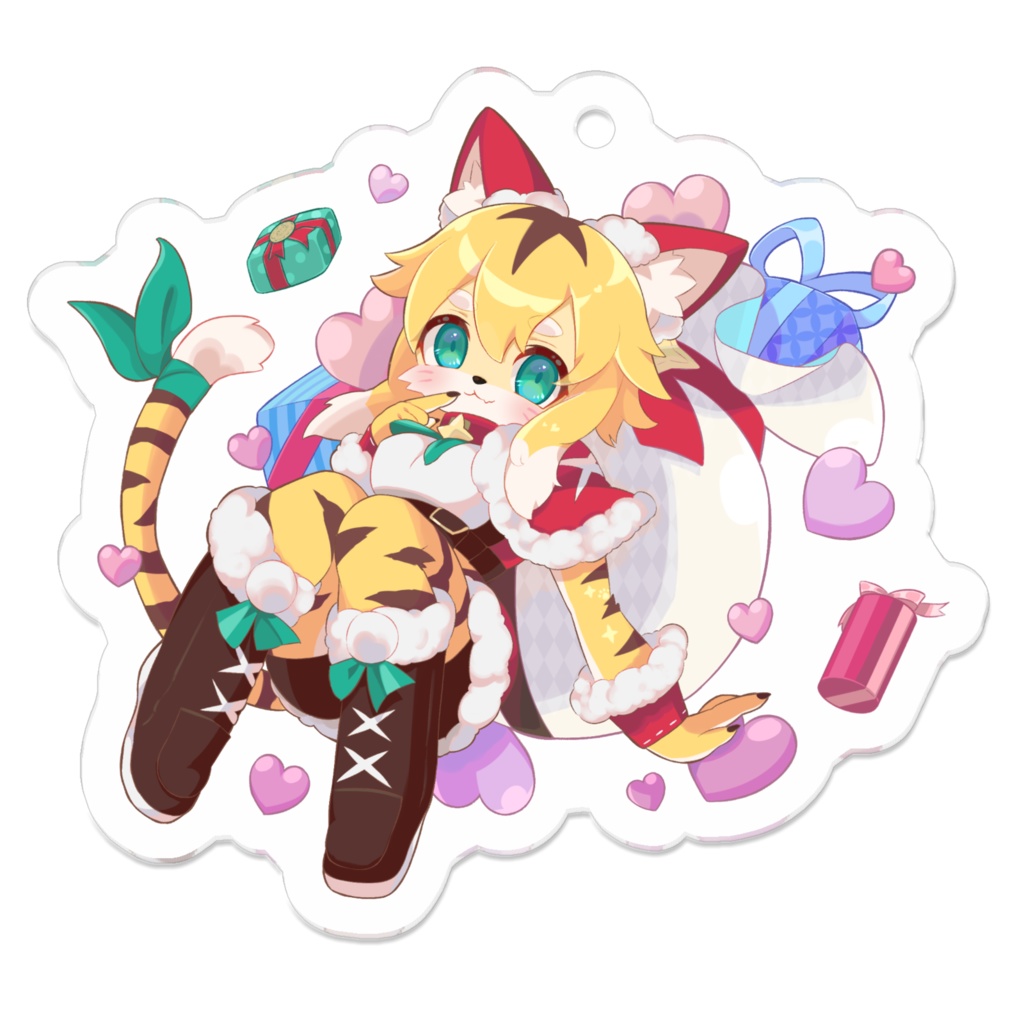 クリスマスミアちゃんアクキー