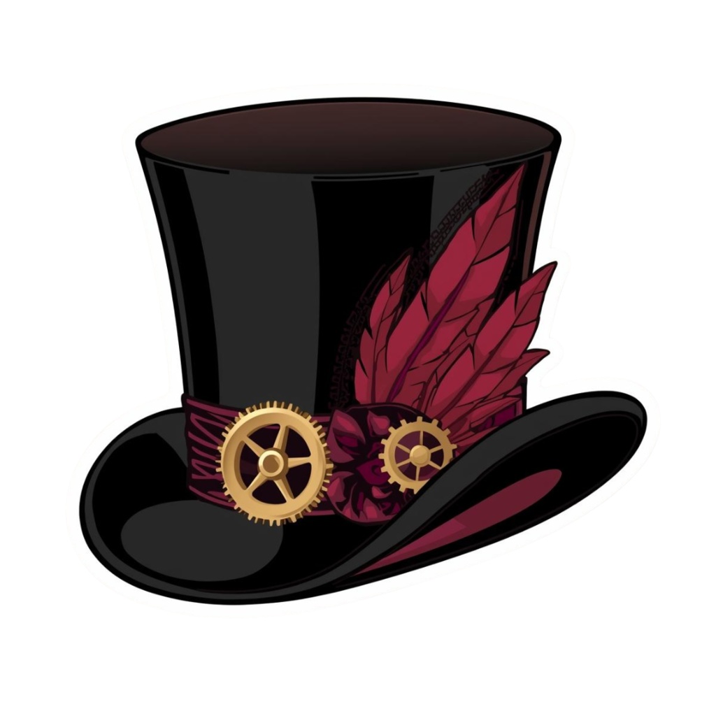 Pocket Whiskers Clockwork Chibis R5|ゴシック&クロックワーク風チビ猫クリップアート(デジタル素材)