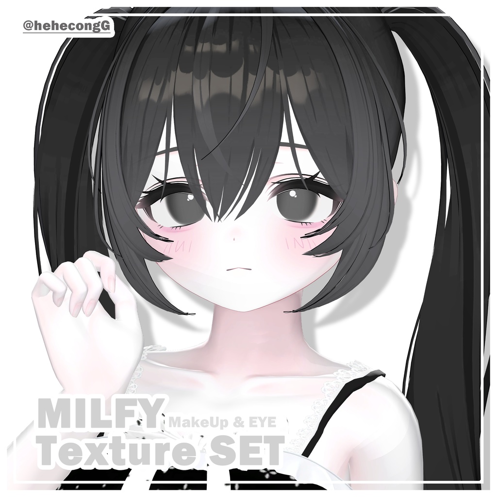 【Milfy/ミルフィ】MakeUp & Eye Texture SET
