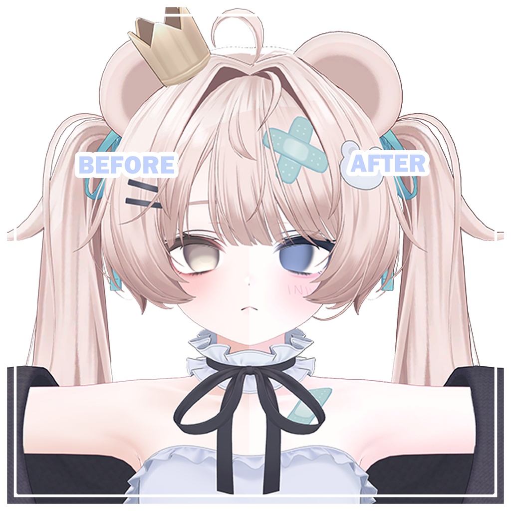 【Milfy/ミルフィ】MakeUp & Eye Texture SET
