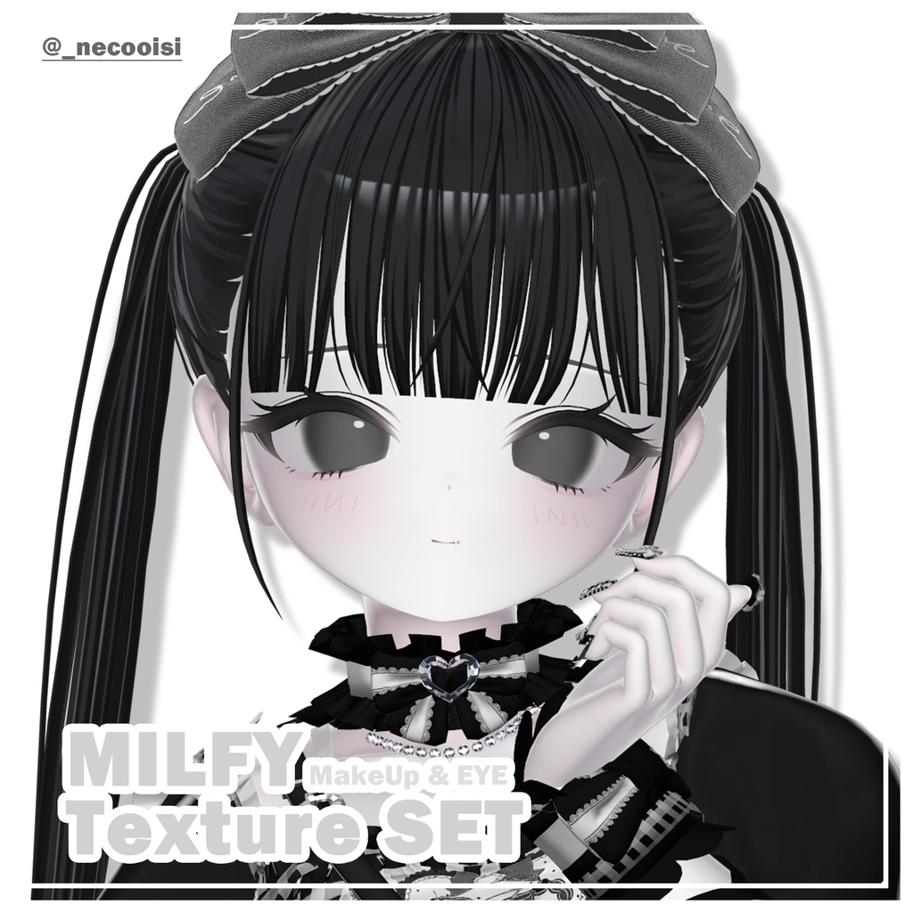 【Milfy/ミルフィ】MakeUp & Eye Texture SET