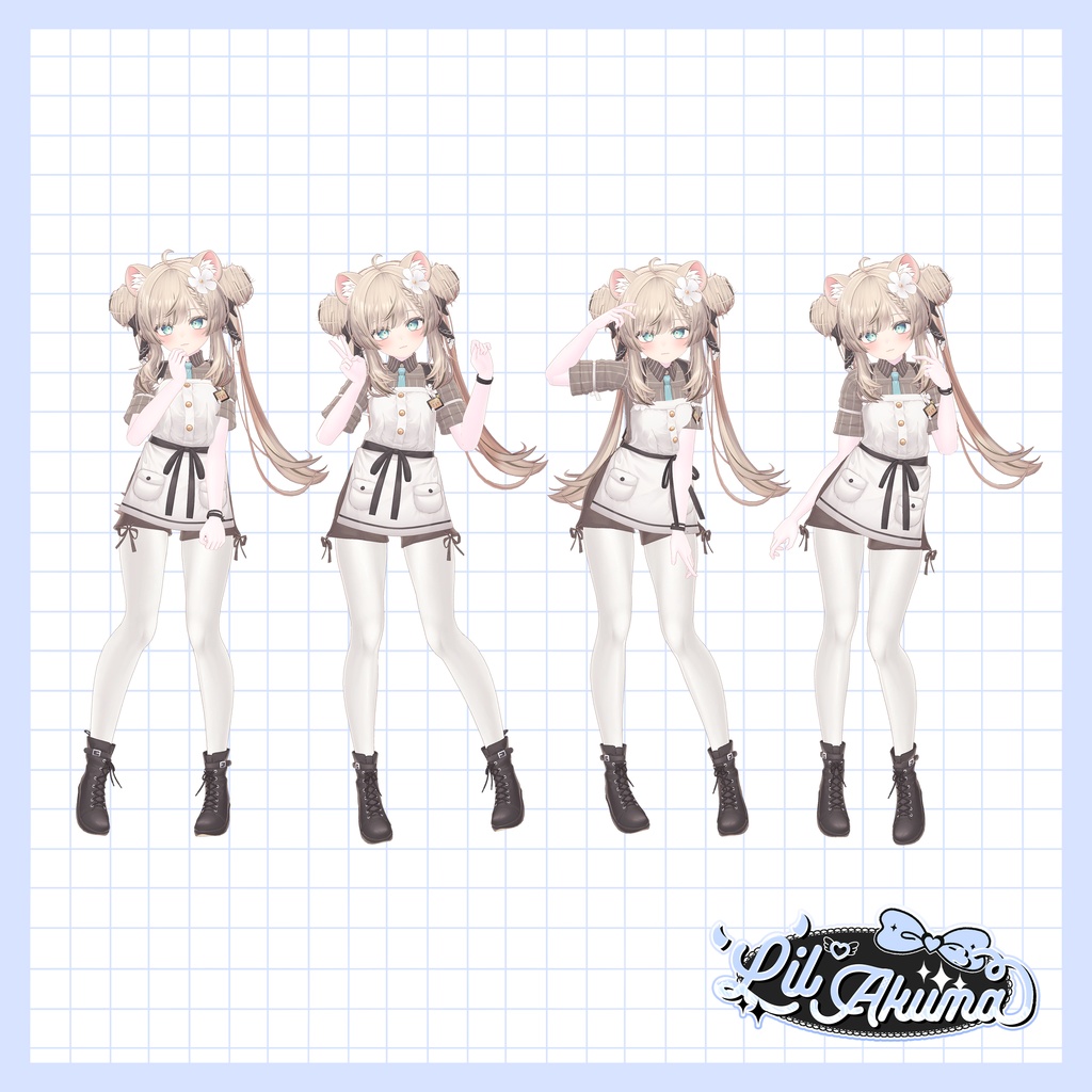 𓆩♡𓆪 Lil'Akuma Pose SET 14個 ↝