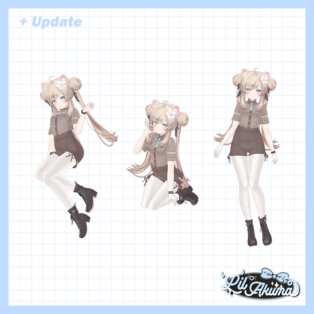 ๐ฉโก๐ช Lil'Akuma Pose SET 26ๅ โ