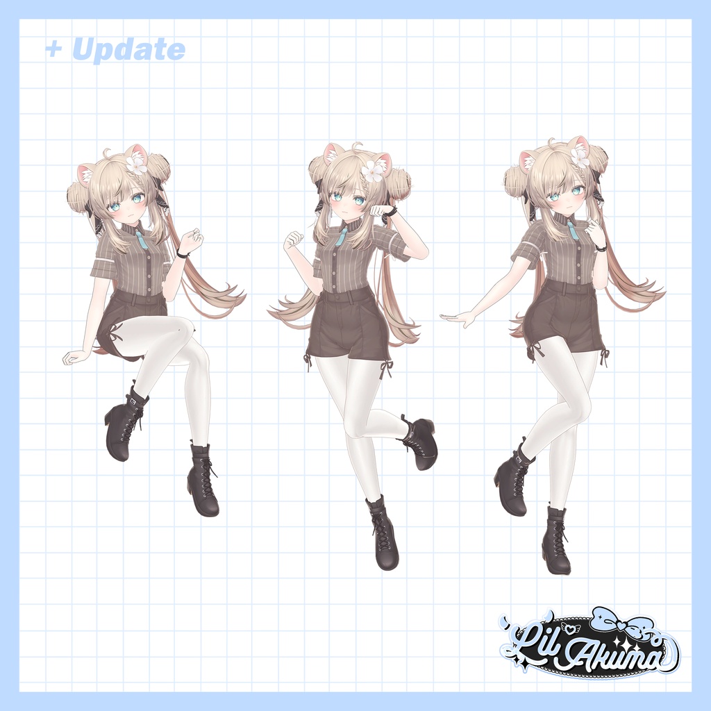 ๐ฉโก๐ช Lil'Akuma Pose SET 26ๅ โ