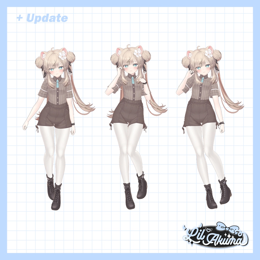 ๐ฉโก๐ช Lil'Akuma Pose SET 26ๅ โ