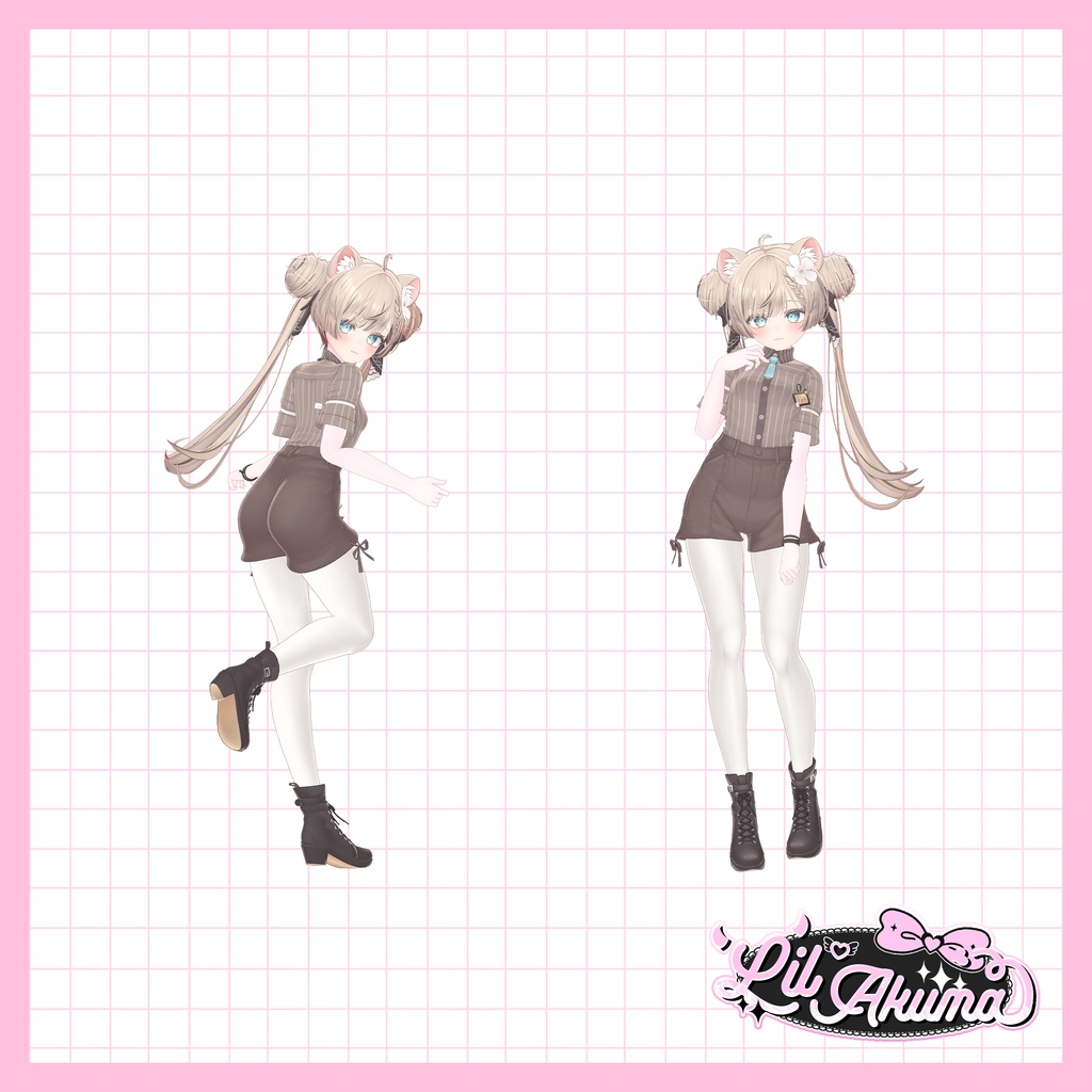 𓆩♡𓆪 Lil'Akuma Pose SET2 10個 +@ ↝