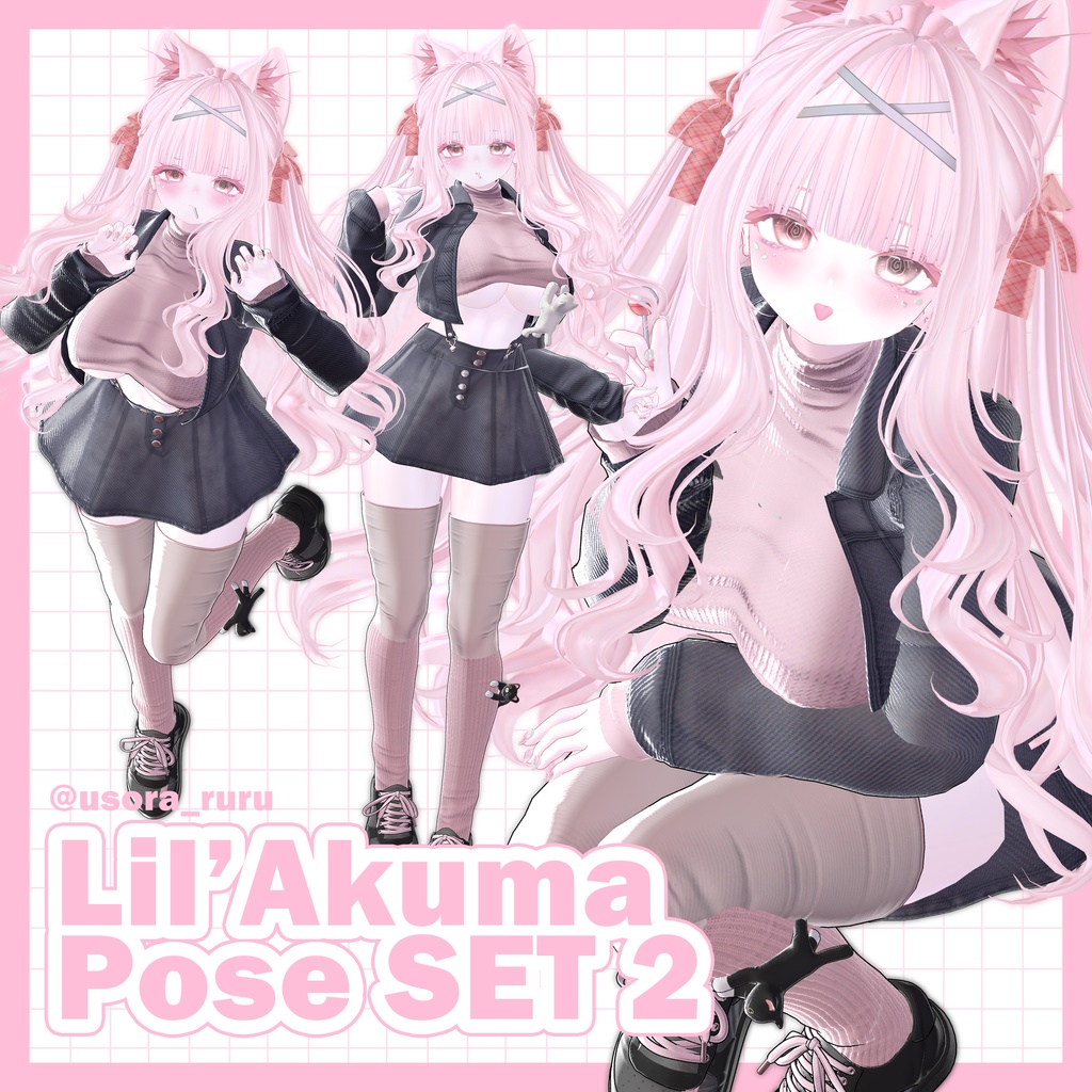 ð©â¡ðª Lil'Akuma Pose SET2 20å +@ â