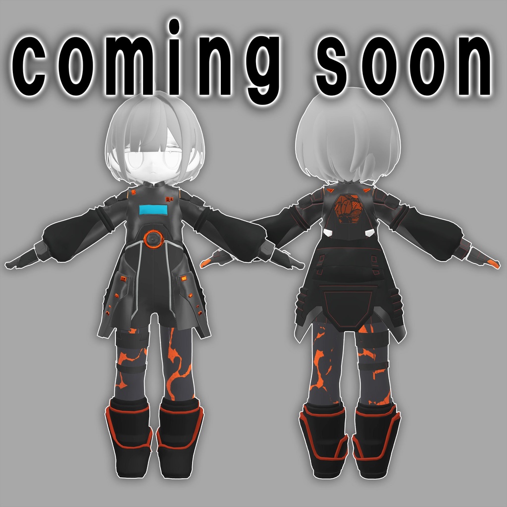 【告知枠】制作中のSci-Fi衣装【後で消します】