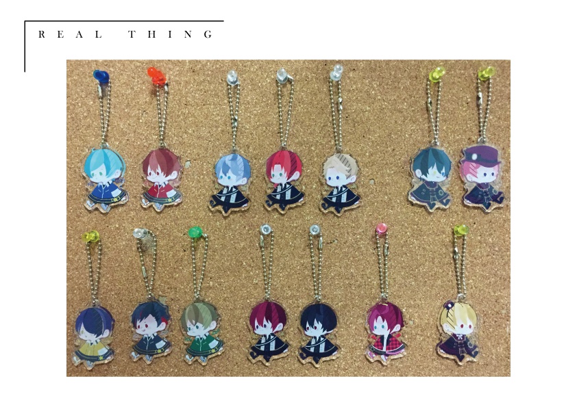 【あんスタ】ユニット衣装風ポンチョアクキー