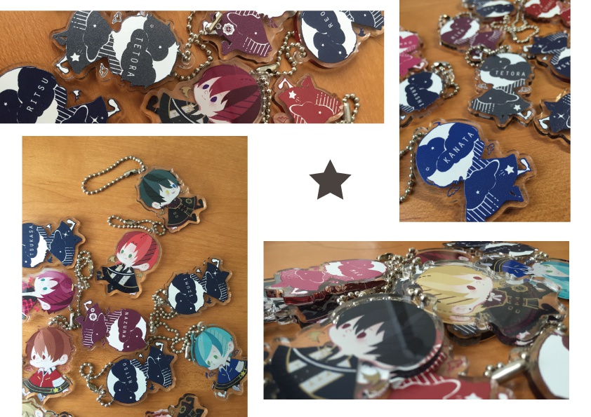 【あんスタ】ユニット衣装風ポンチョアクキー