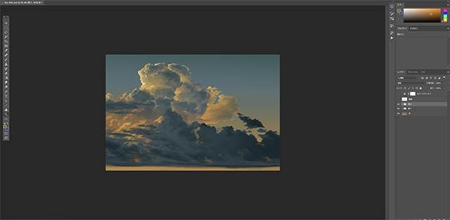【加工・商用利用可!】「入道雲03」PSD